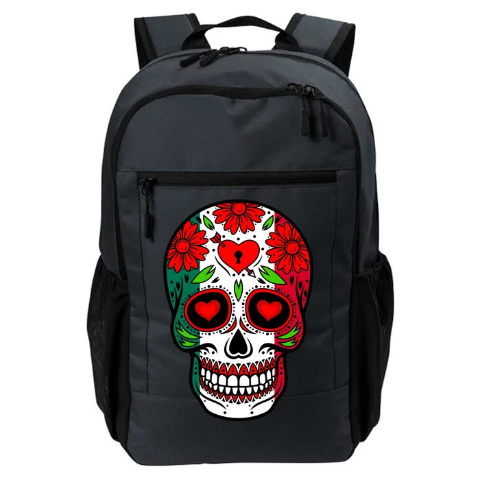 Mexican Sugar Skull Daily Commute Backpack