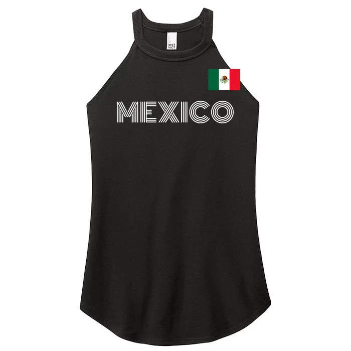 Mexico Country Flag Logo Women’s Perfect Tri Rocker Tank