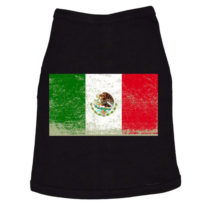 Mexico Flag Grunge Doggie Tank