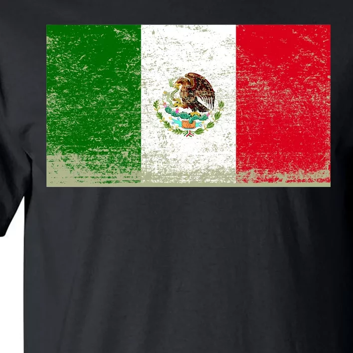 Mexico Flag Grunge Tall T-Shirt