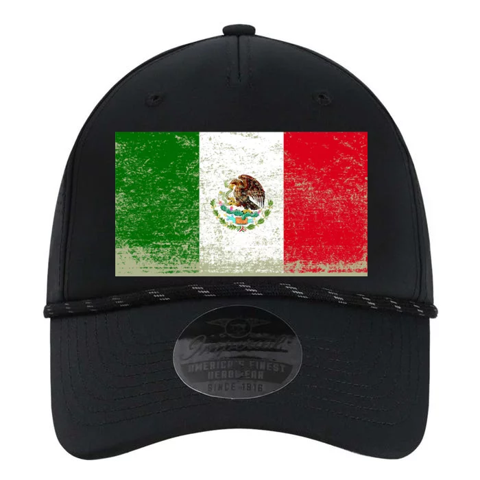 Mexico Flag Grunge Performance The Dyno Cap