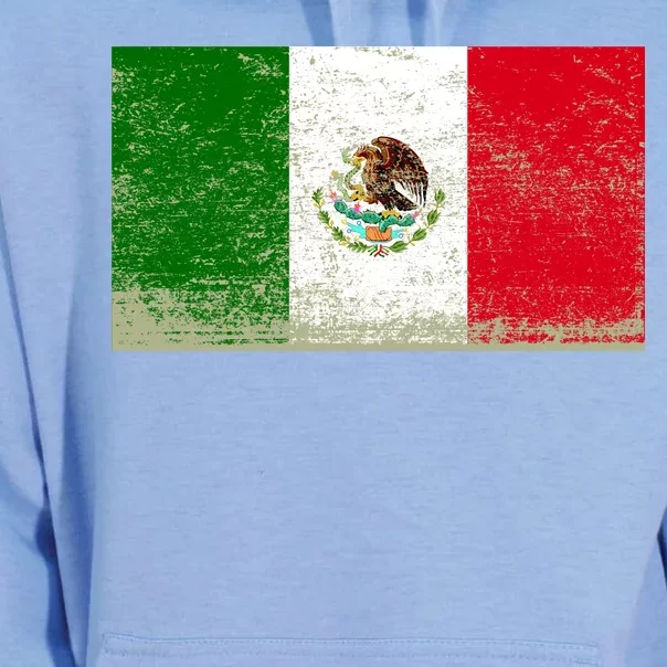 Mexico Flag Grunge Unisex Surf Hoodie