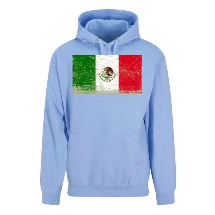 Mexico Flag Grunge Unisex Surf Hoodie