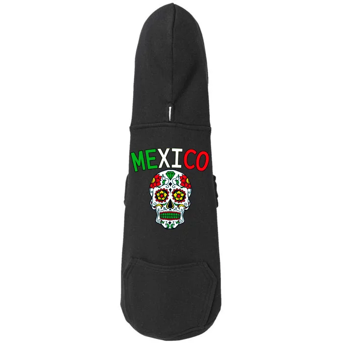 Mexico Skull Doggie 3-End Fleece Hoodie