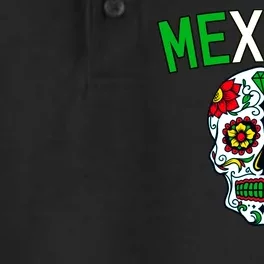 Mexico Skull Dry Zone Grid Performance Polo