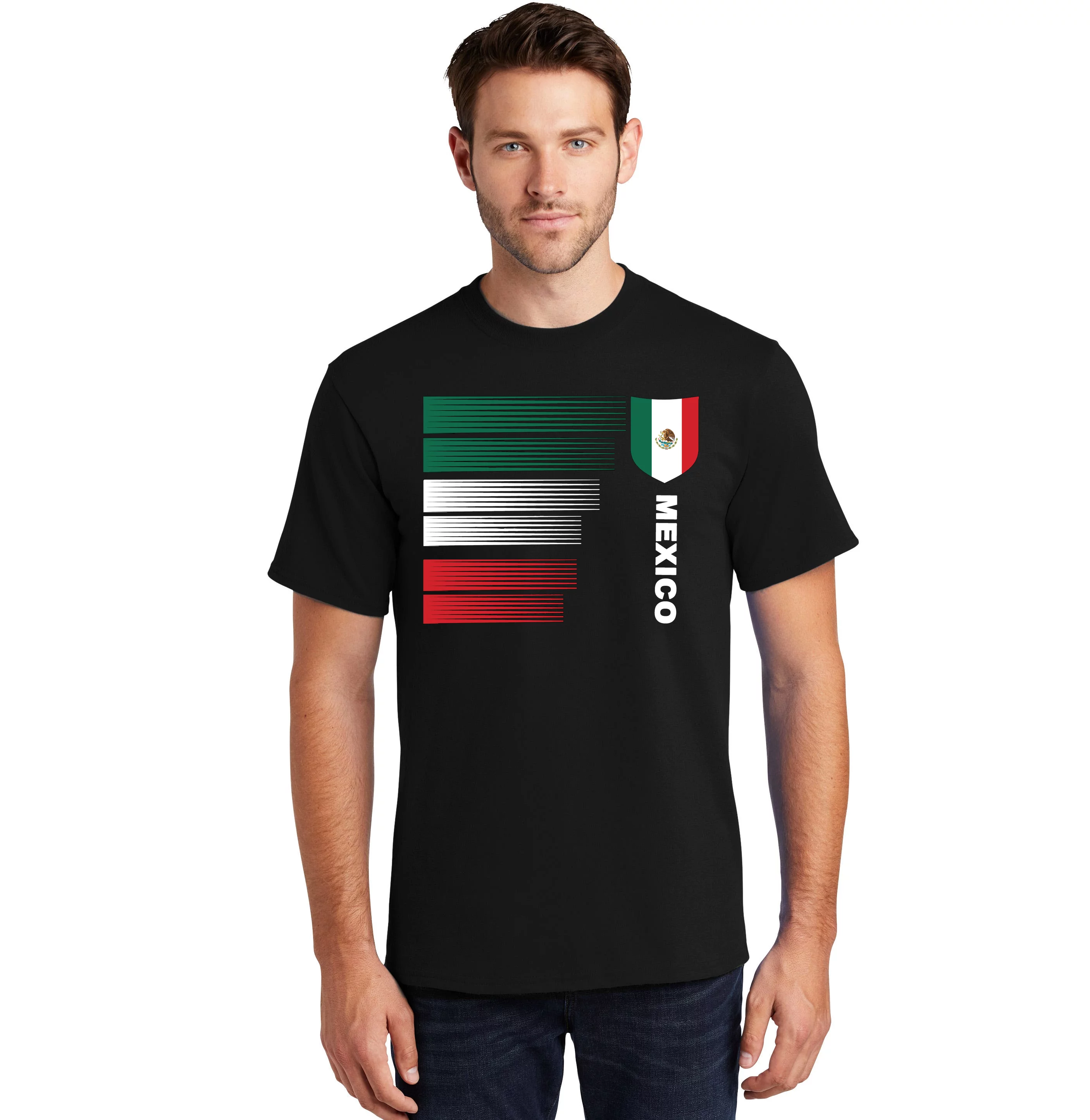 mexico soccer black shirt