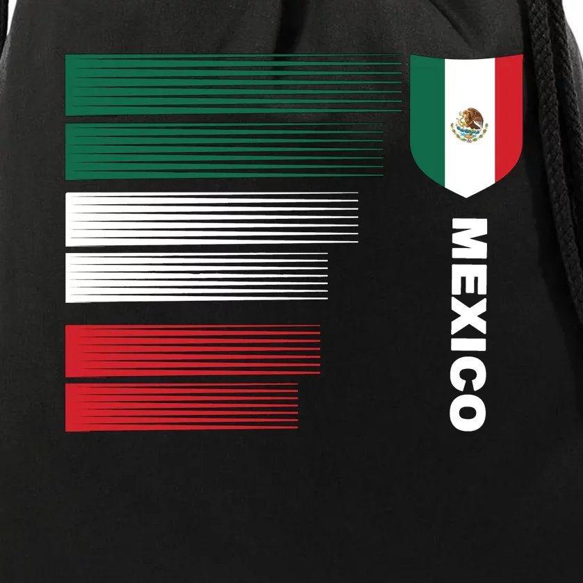 Mexico Soccer Jersey Drawstring Bag