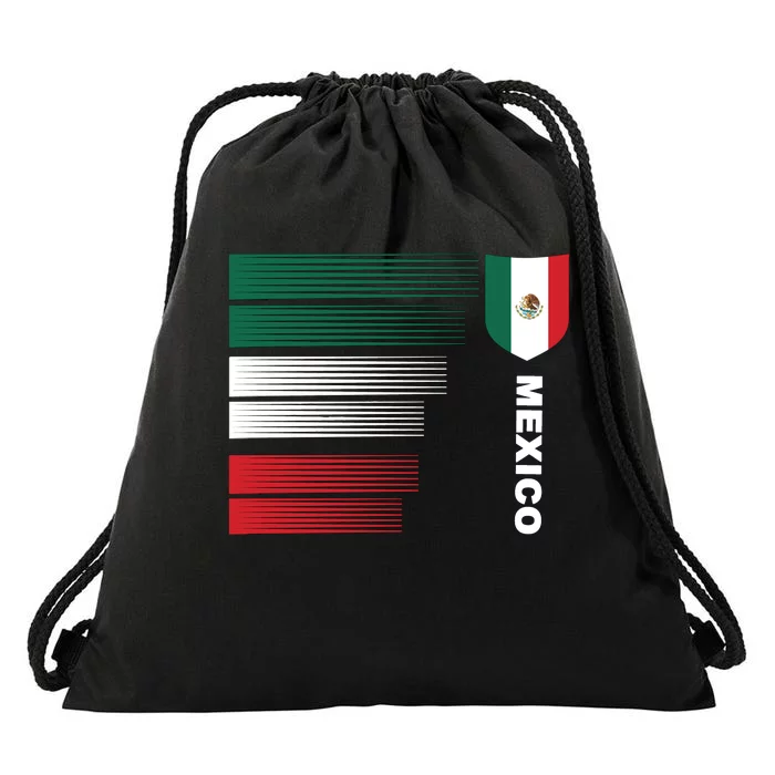 Mexico Soccer Jersey Drawstring Bag