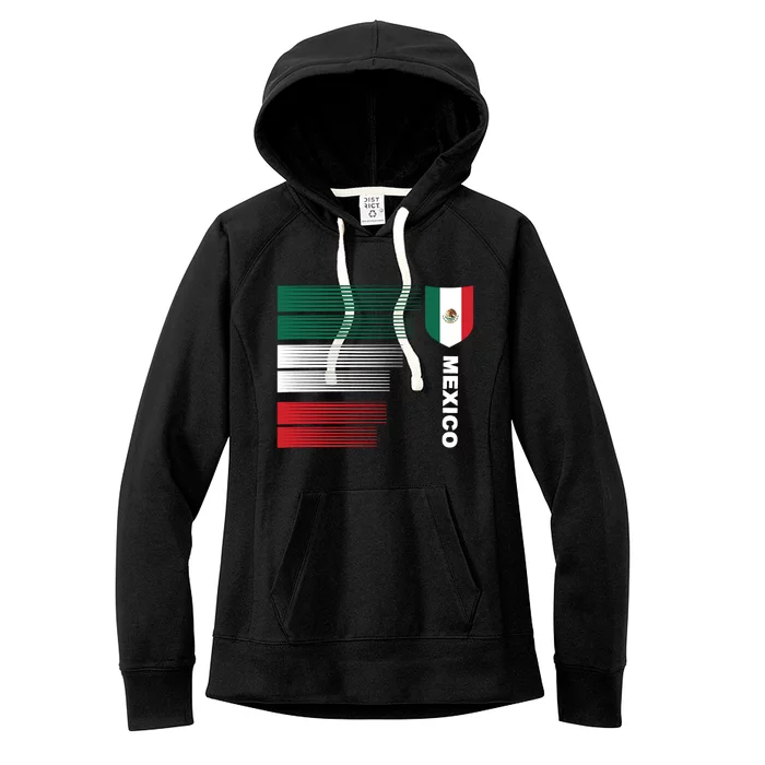 Mexico Soccer Jersey Women's Fleece Hoodie