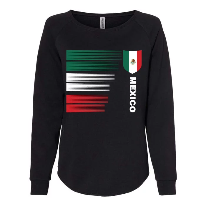 Mexico Soccer Jersey Womens California Wash Sweatshirt