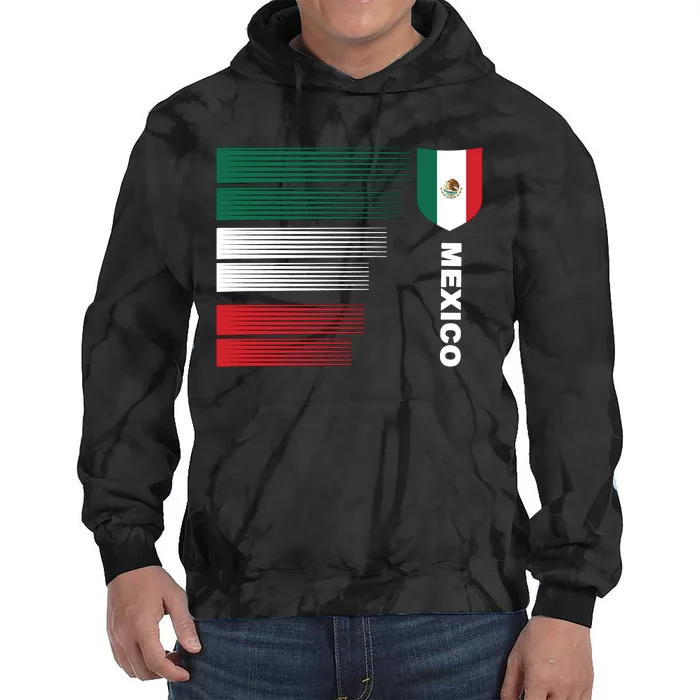 Mexico Soccer Jersey Tie Dye Hoodie