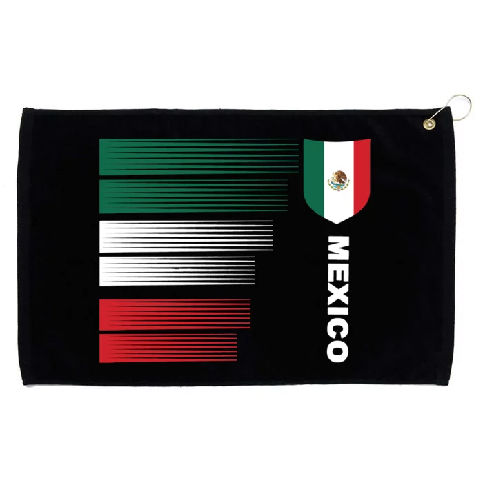 Mexico Soccer Jersey Grommeted Golf Towel