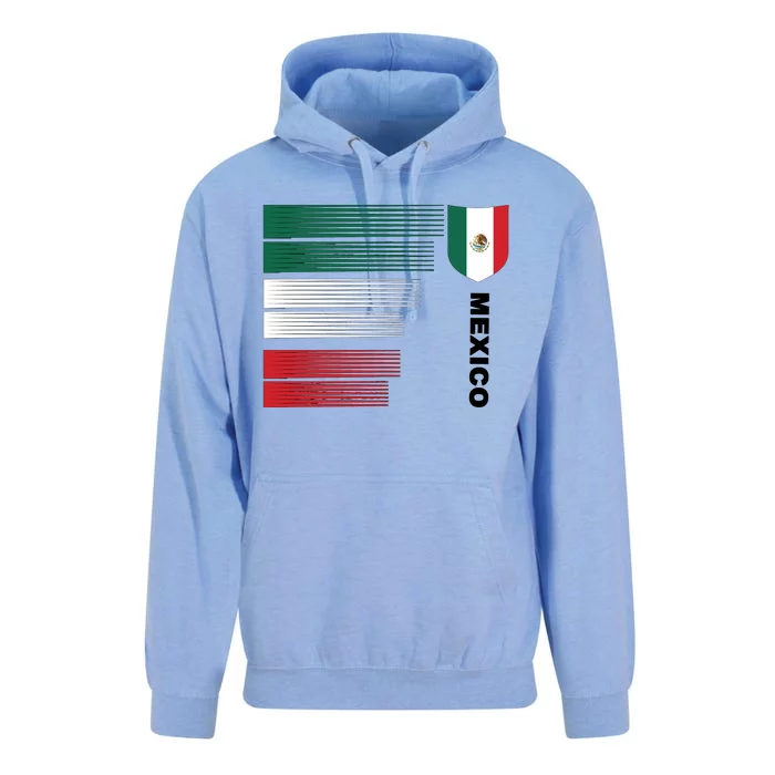 Mexico Soccer Jersey Unisex Surf Hoodie