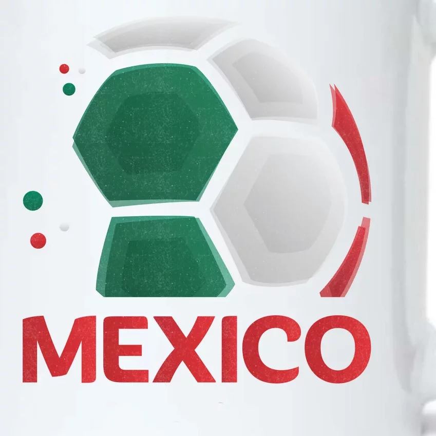 Mexico Soccer Jersey Logo Black Color Changing Mug