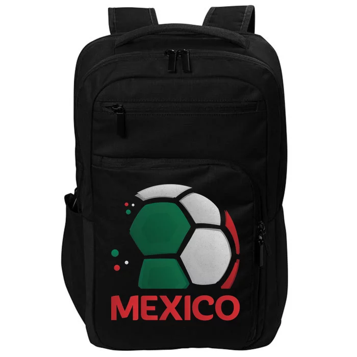 Mexico Soccer Jersey Logo Impact Tech Backpack