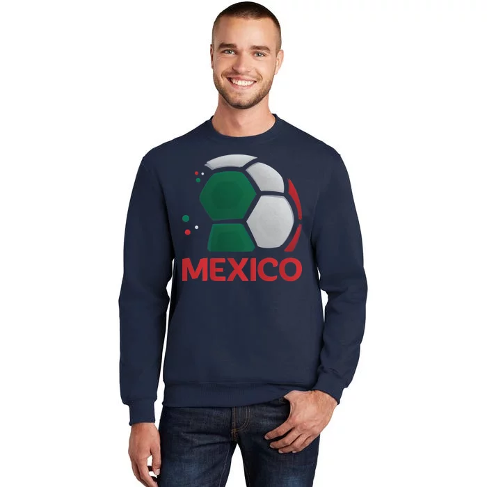 Mexico Soccer Jersey Logo Tall Sweatshirt