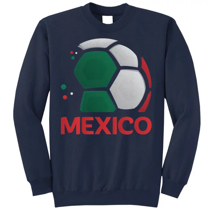 Mexico Soccer Jersey Logo Tall Sweatshirt