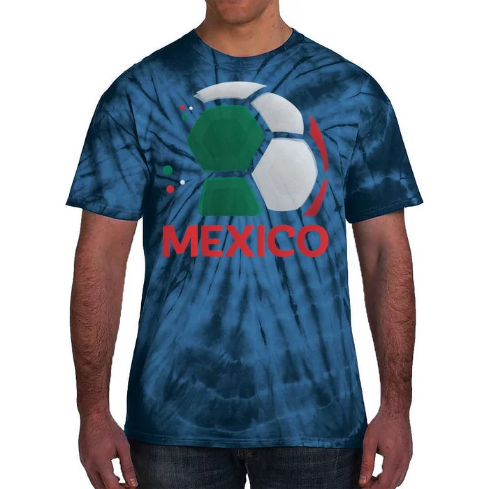 Mexico Soccer Jersey Logo Tie-Dye T-Shirt