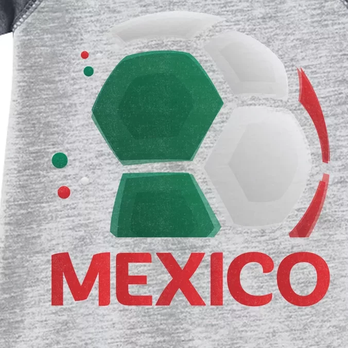 Mexico Soccer Jersey Logo Infant Baby Jersey Bodysuit