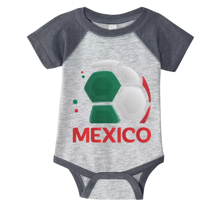 Mexico Soccer Jersey Logo Infant Baby Jersey Bodysuit