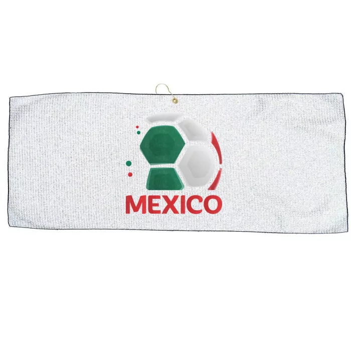 Mexico Soccer Jersey Logo Large Microfiber Waffle Golf Towel