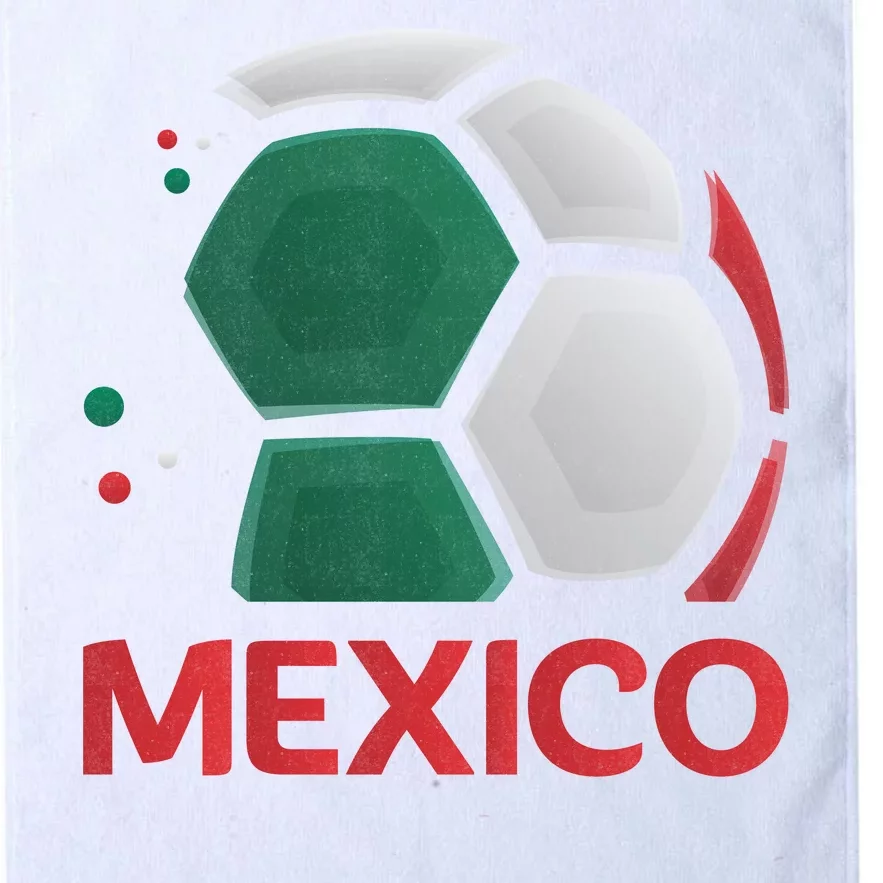 Mexico Soccer Jersey Logo Platinum Collection Golf Towel