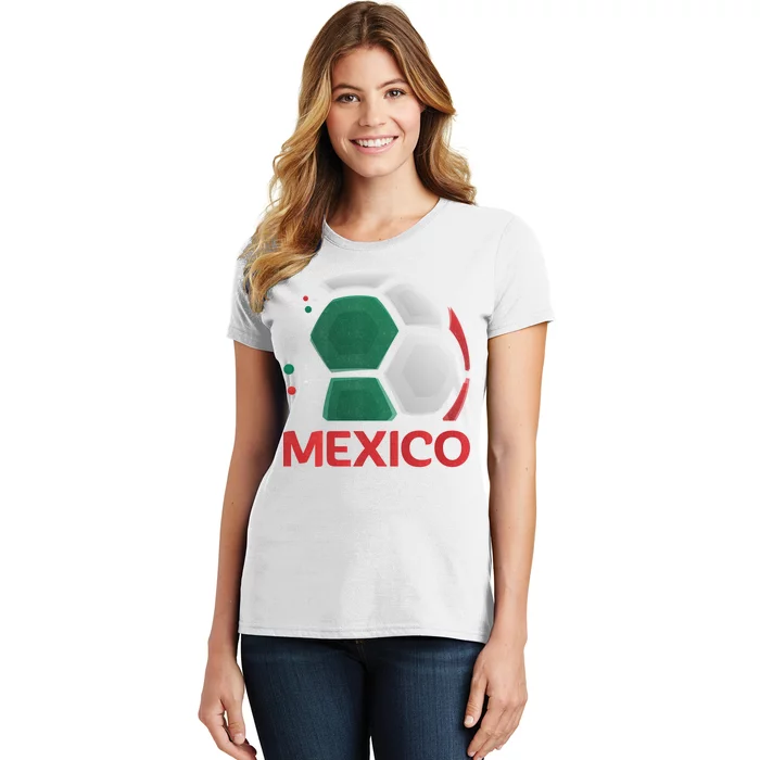 Mexico Soccer Jersey Logo Women's T-Shirt