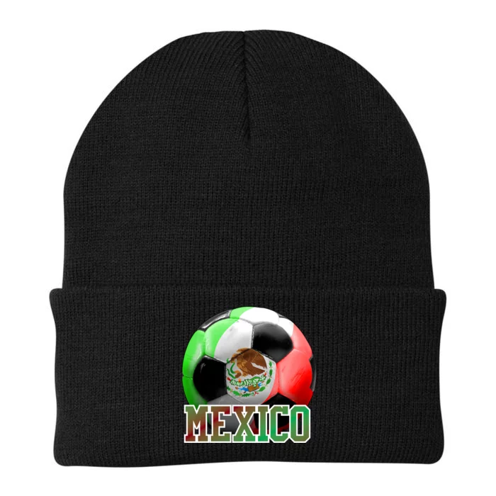 Mexico Soccer Logo Knit Cap Winter Beanie