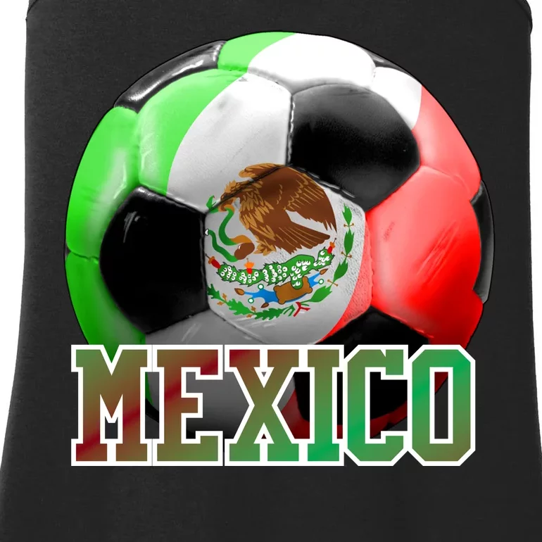 Mexico Soccer Logo Ladies Essential Tank