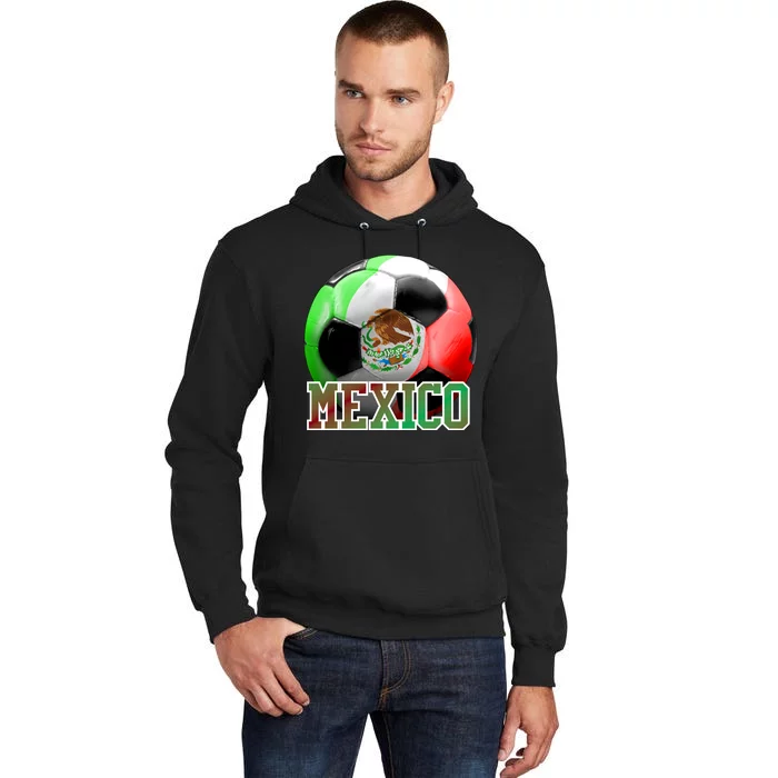 Mexico Soccer Logo Tall Hoodie