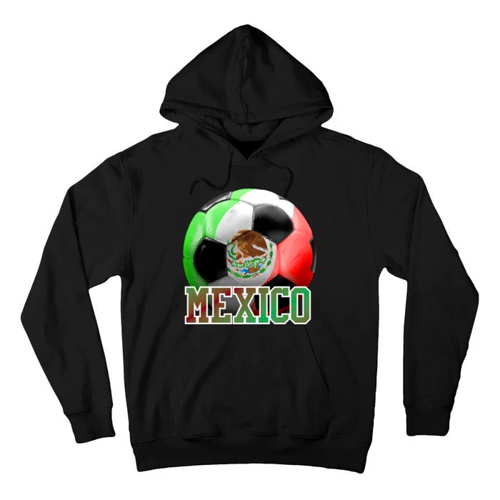 Mexico Soccer Logo Tall Hoodie