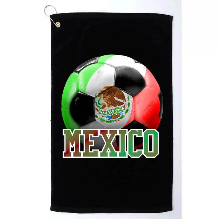 Mexico Soccer Logo Platinum Collection Golf Towel