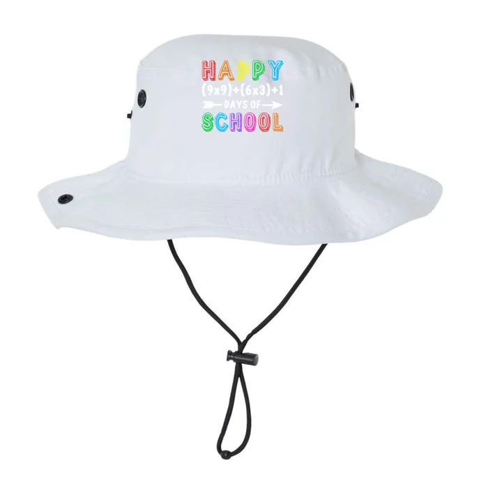 Math Formula 100 Days Of School Funny Gift Math Teacher 100th Day Cute Gift Legacy Cool Fit Booney Bucket Hat