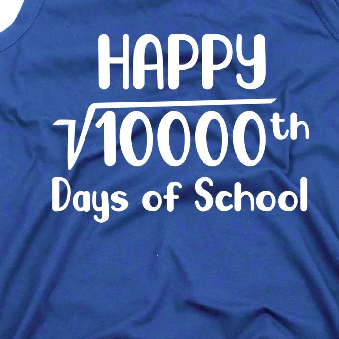 Math Formula 100 Days Of School Gift Teacher Cool Gift Tank Top