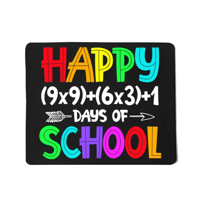 Math Formula 100 Days Of School Math Teacher 100th Day Mousepad