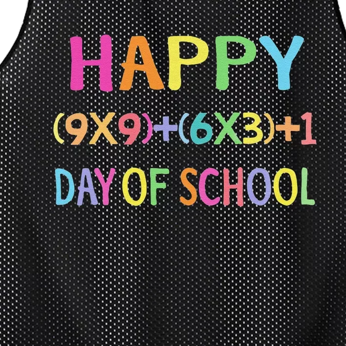 Math Formula 100 Days Of School Teacher Mesh Reversible Basketball Jersey Tank