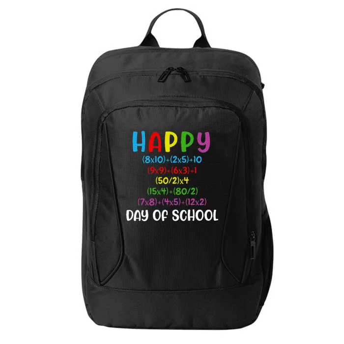 Math Formula 100 Days Of School Funny Math Teacher 100th Day City Backpack