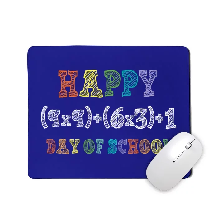 Math Formula 100 Days Of School 100th Day Funny Cute Long Gift Mousepad