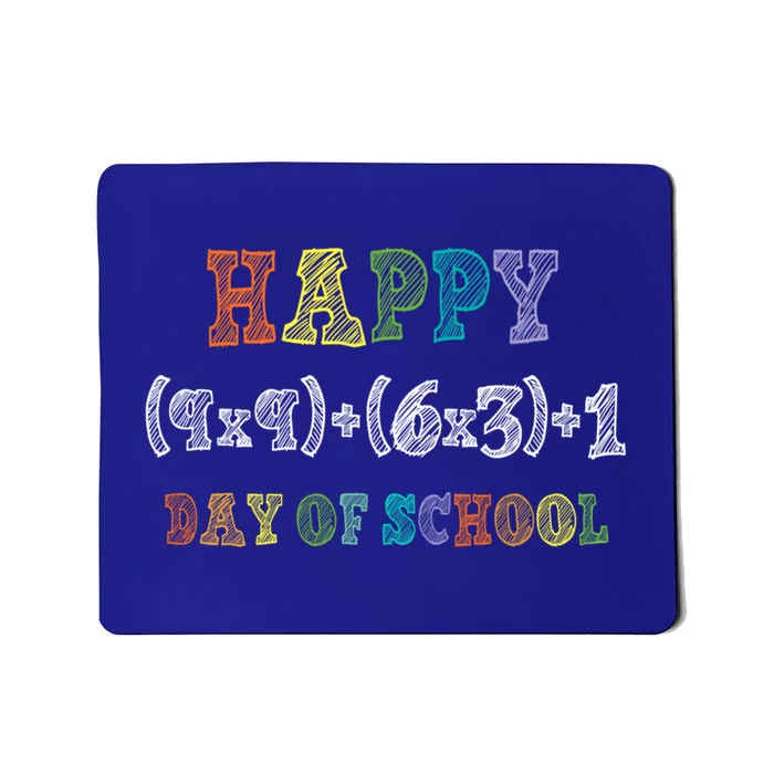 Math Formula 100 Days Of School 100th Day Funny Cute Long Gift Mousepad