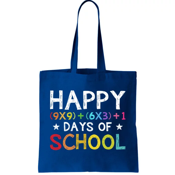 Math Formula 100 Days Of School Teacher Cool Gift Tote Bag