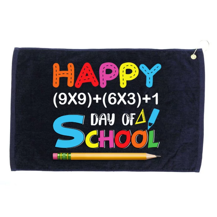 Math Formula 100 Days Of School Math Days In School Gift Grommeted Golf Towel