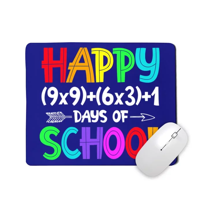 Math Formula 100 Days Of School Gift Math Teacher 100th Day Gift Mousepad