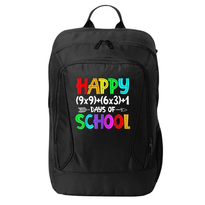 Math Formula 100 Days Of School Funny Math Teacher 100th Day City Backpack