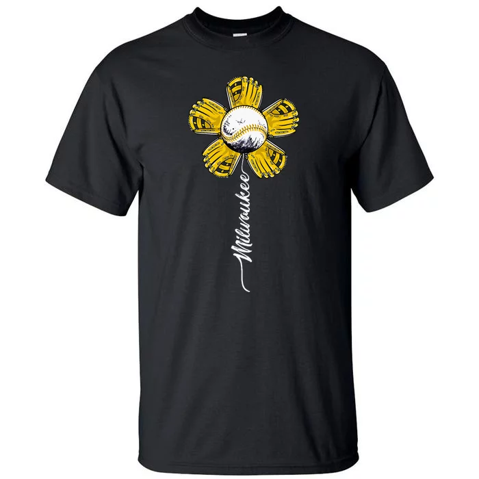 Milwaukies Flower 2024 I Love Milwaukies Tall T-Shirt