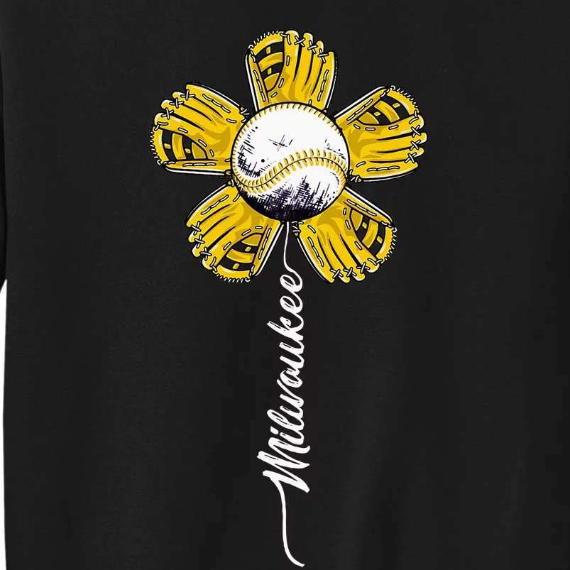 Milwaukies Flower 2024 I Love Milwaukies Tall Sweatshirt