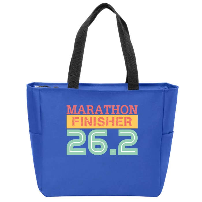 Marathon Finisher 26 2 Running Meaningful Gift Zip Tote Bag