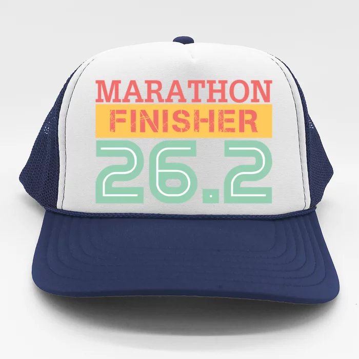 Marathon Finisher 26 2 Running Meaningful Gift Trucker Hat