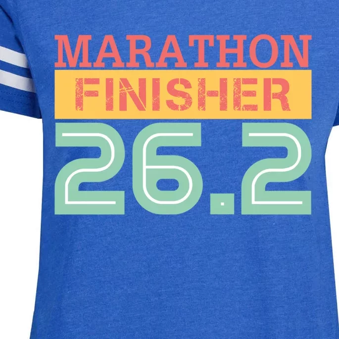 Marathon Finisher 26 2 Running Meaningful Gift Enza Ladies Jersey Football T-Shirt