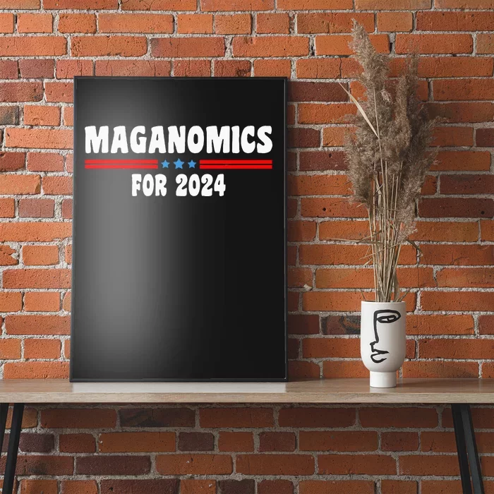 Maganomics For 2024 Donald Trump President Legend Poster