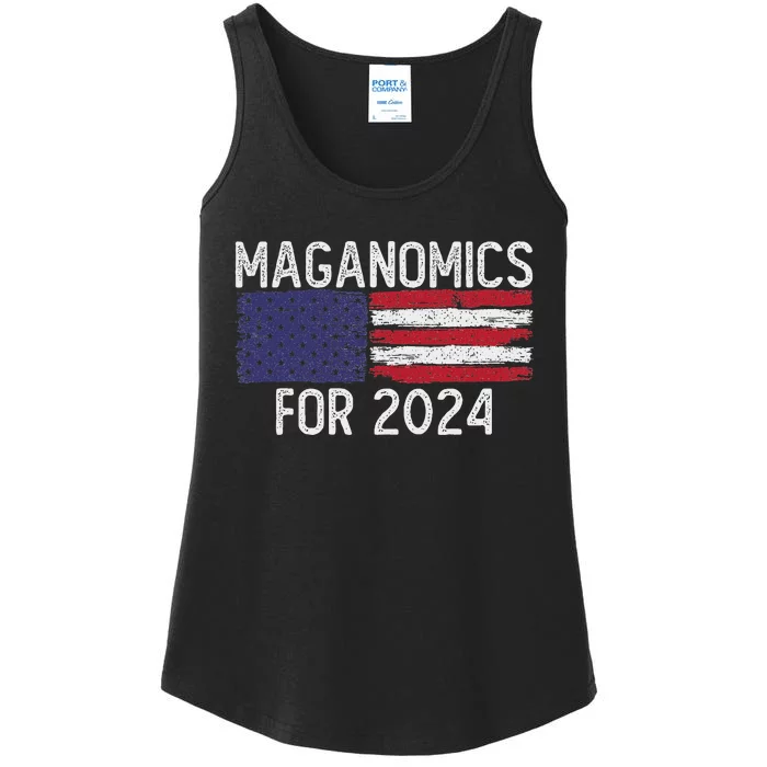 Maganomics For 2024 Trump Ladies Essential Tank